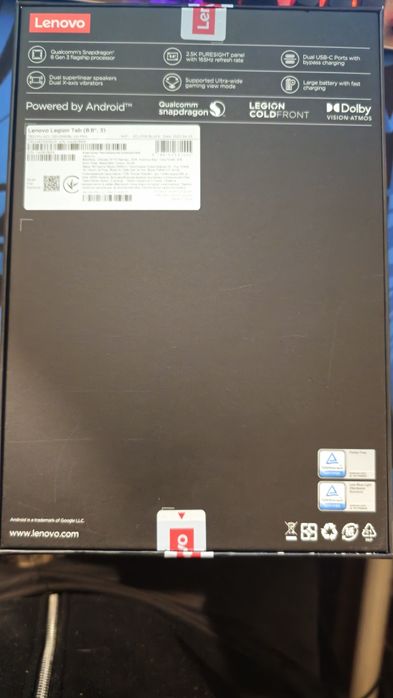 Новий Lenovo Legion Tab Gen 3 (8.8") 12/256GB | Потужний ігровий! ОПИС