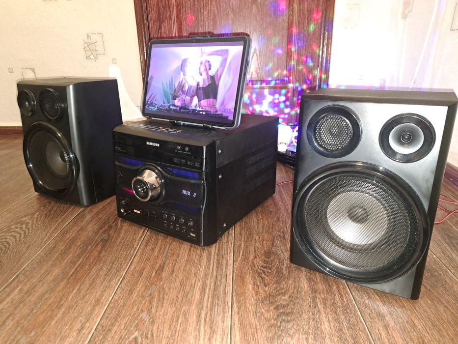 Музыкальный/музичний центр Samsung MAX-G55R/180 Ват/AUX/USB/BT/ЦАП/+ви