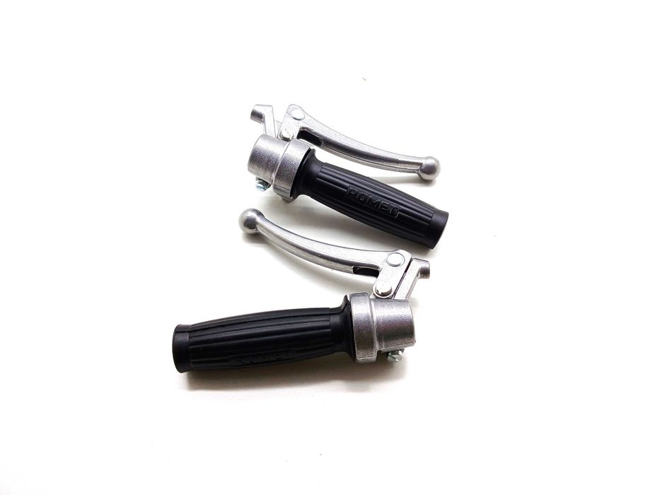 Dźwignia hamulec sprzęgło korpusy manetka gazu Romet Kadet Ogar Pony