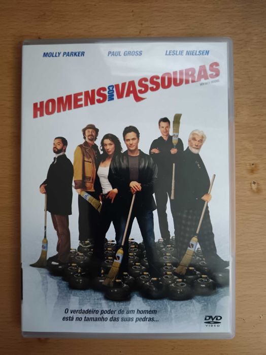 filme dvd original - homens com vassouras
