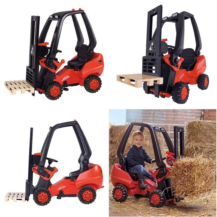 Empilhadora a pedais "Linde"