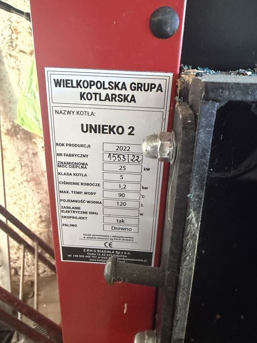 Piec gazujący drzewo klasy 5