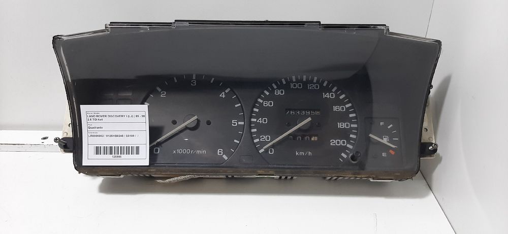 Quadrante / painel de instrumentos LAND ROVER Discovery I (LJ_)