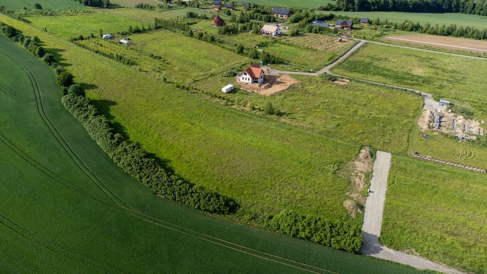 Droga główna do działek !! Osada Spokoju Bardo- działka budowlana, gó
