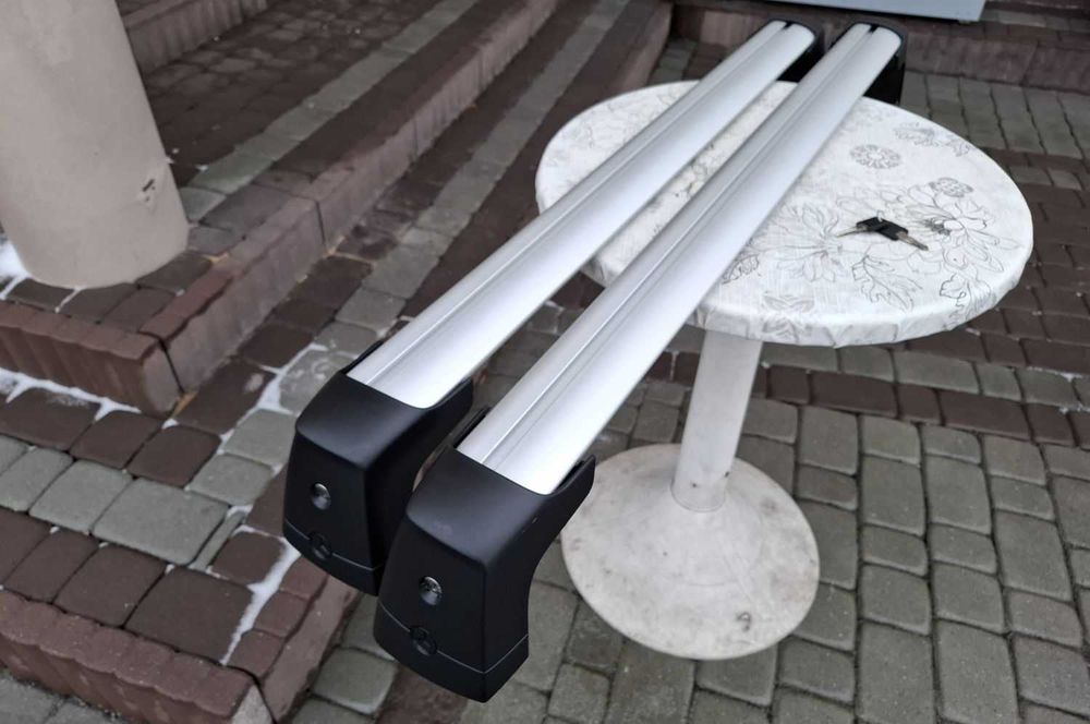 Oryginalny Bagażnik Dachowy Mercedes GLC Coupe Belki Poprzeczki Thule