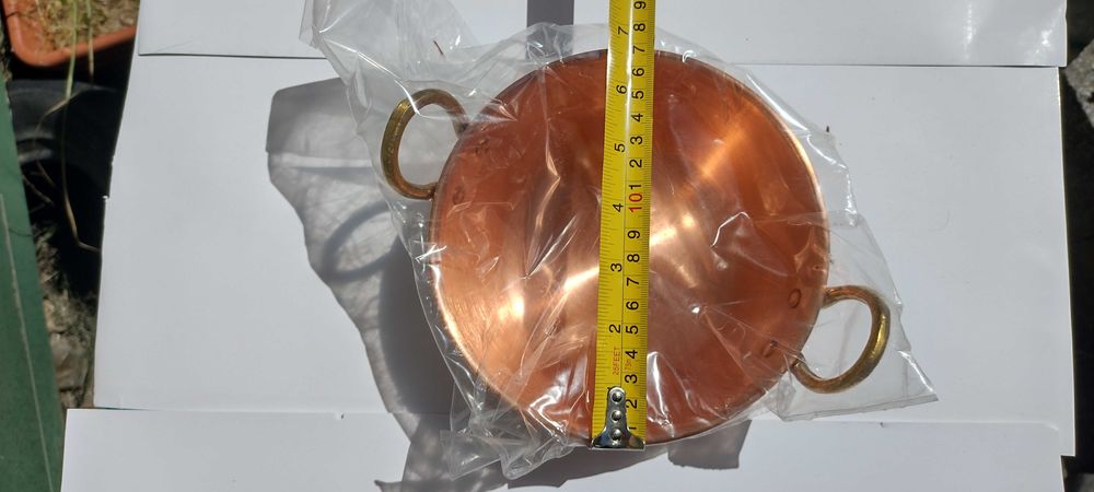 Panela de cobre nova