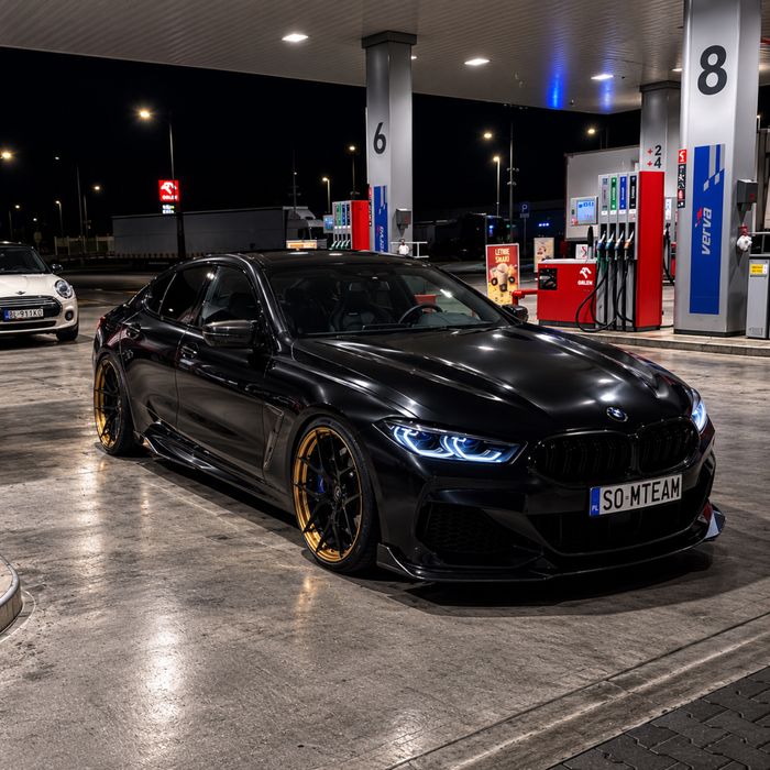 Wynajem zmodyfikowane BMW m850i 725hp/1000nm Jedyne w  PL szybsze niż M8 150K PLN W MODYFIKACJACH