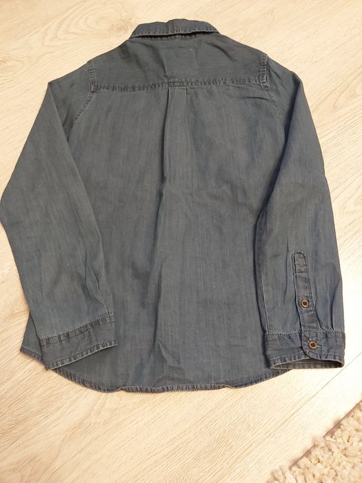 Koszula jeansowa, jeans bawełna 146