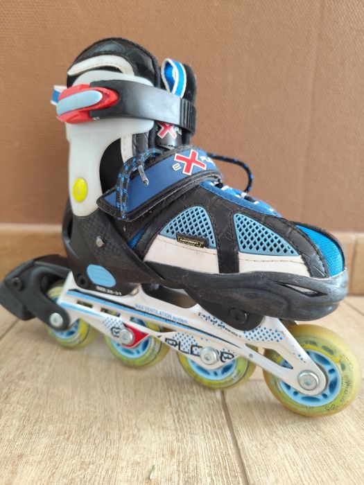Роликові ковзани дитячі 28-34р. розсувні, ролики
