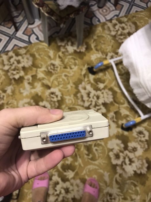 Свитч на 2 LPT порта Compact Parallel Auto Switch F1U115E