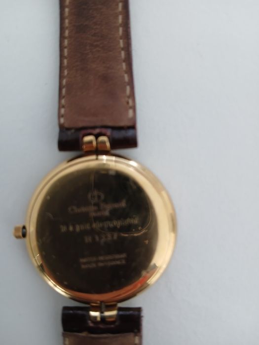 Relogio  banhado a  ouro 18 k vintage usado