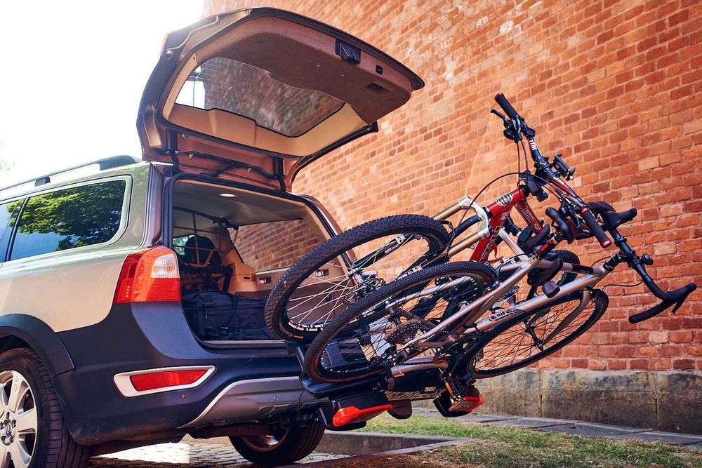 Bagażnik rowerowy na hak THULE VeloCompact 924, wynajem w Krakowie!