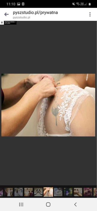 Sprzedam suknie ślubną ecru