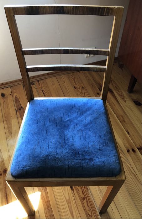 Dwa Krzesła tapicerowane PRL oryginał