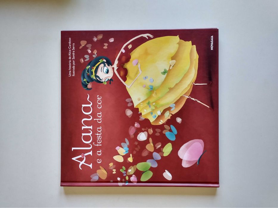 Livro "Alana e a Festa das Cores" de Alice Cardoso