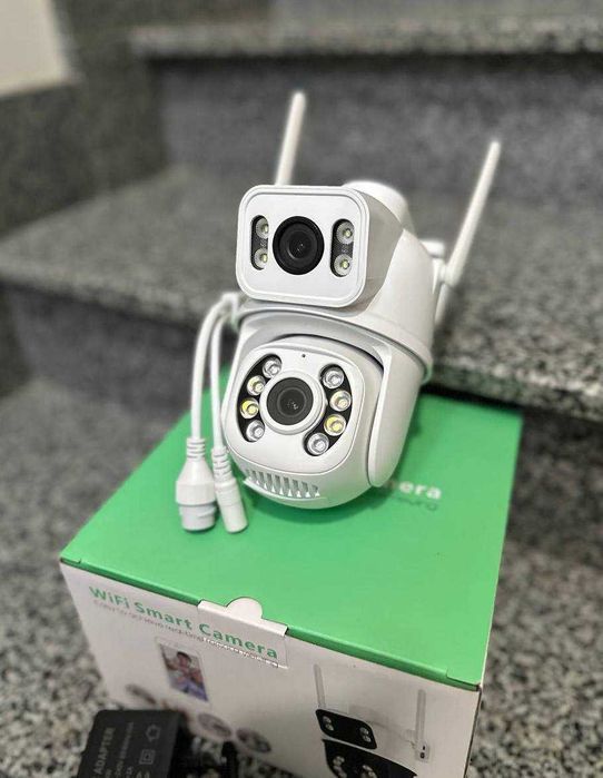 Вулична Вайфай камера відеонагляду iCsee 8MP для дому WiFi A28