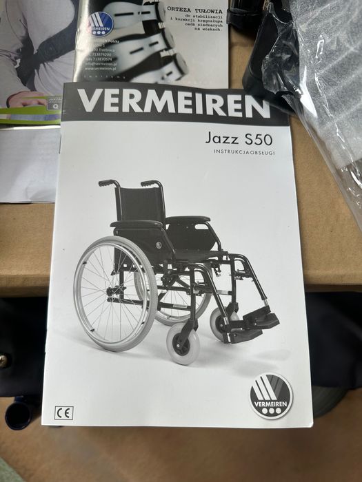 Wózek inwalidzki Vermeiren Jazz S50