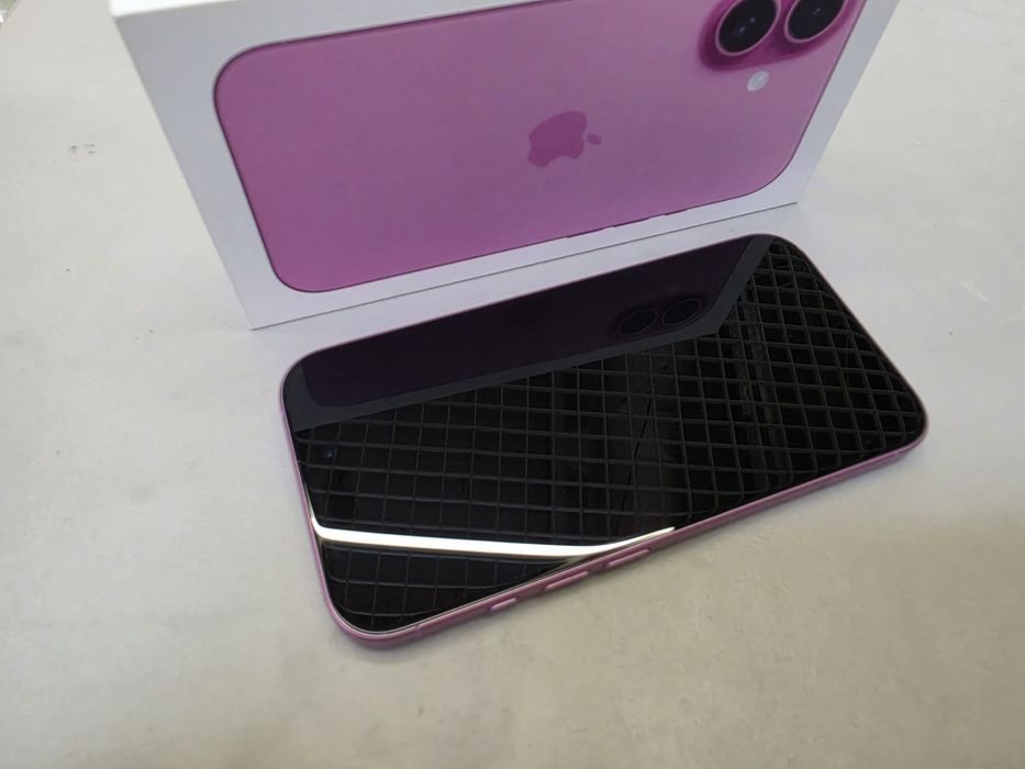 JAK NOWY Apple iPhone 16 128GB bat.90% Różowy Teletorium Auchan Wałbrzych