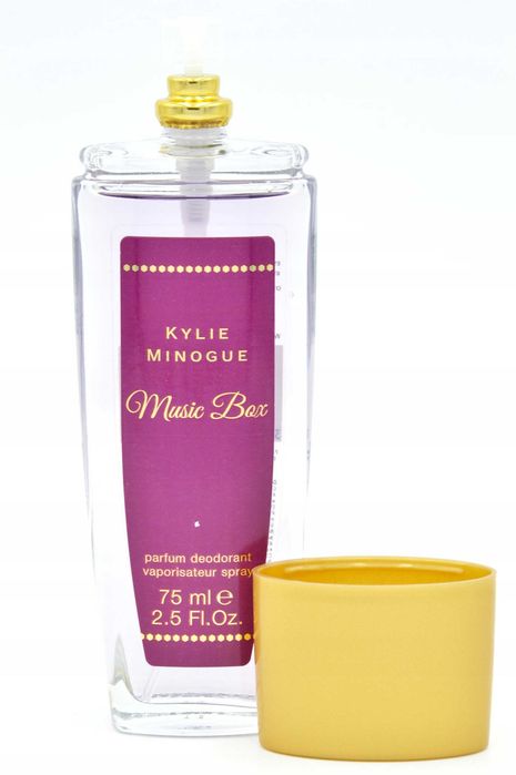 Kylie Minogue Music Box 75ML pdvs Szkło Perfumowany Dezodorant UNIKAT