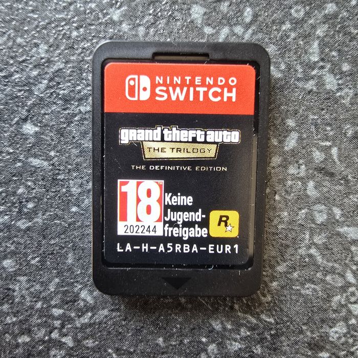 GTA Trylogia Nintendo Switch
