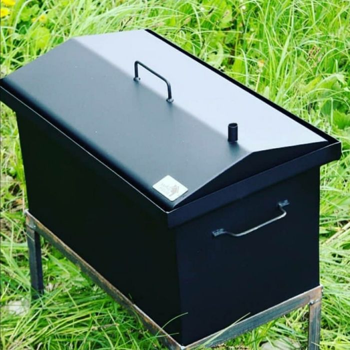 Велика Коптілка для риби і мяса і сала