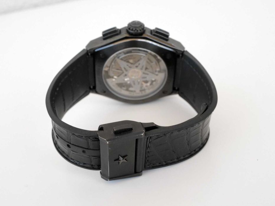 Zenith Defy El Primero 21 Black Ceramic Chronograph Skeleton Dial 44