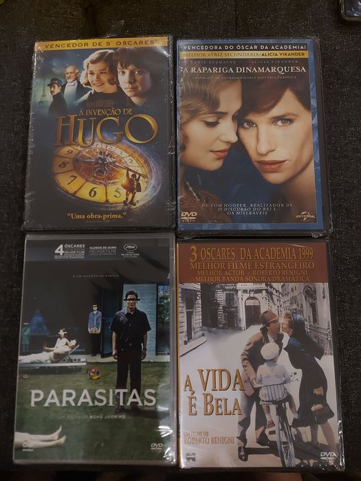 Vários  DVDs - excelente estado