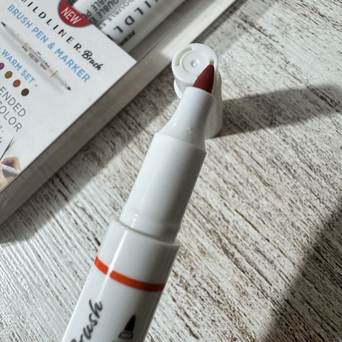 Marcadores Zebra Mildliner 2 Pontas Brush