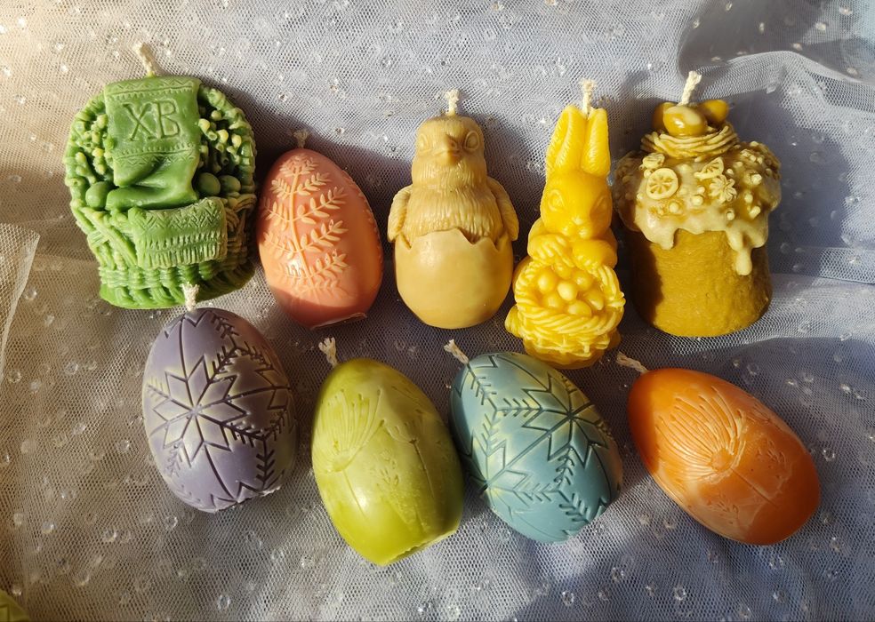 Свічки на Великдень, Великодні свічки, Пасха, Пасхальні свічки