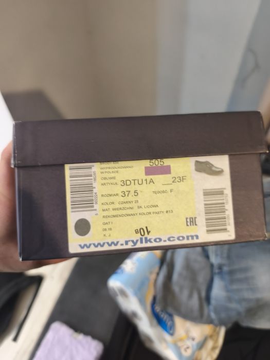 Buty skórzane Ryłko