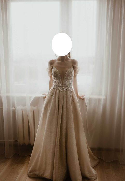 Suknia ślubna Milla Nova Marianna Gold XS