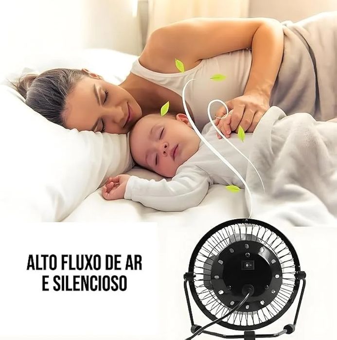 Mini Ventoinha USB Silenciosa