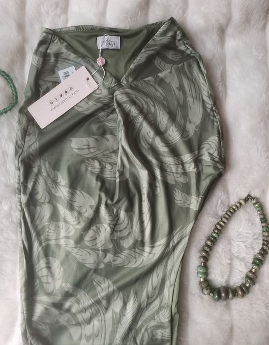 Zielona spódnica Oh Polly