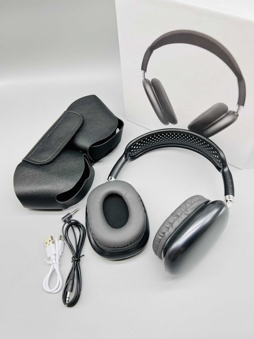 аірподс Max Black без шумоподавления 1в1 Беспроводные Наушники