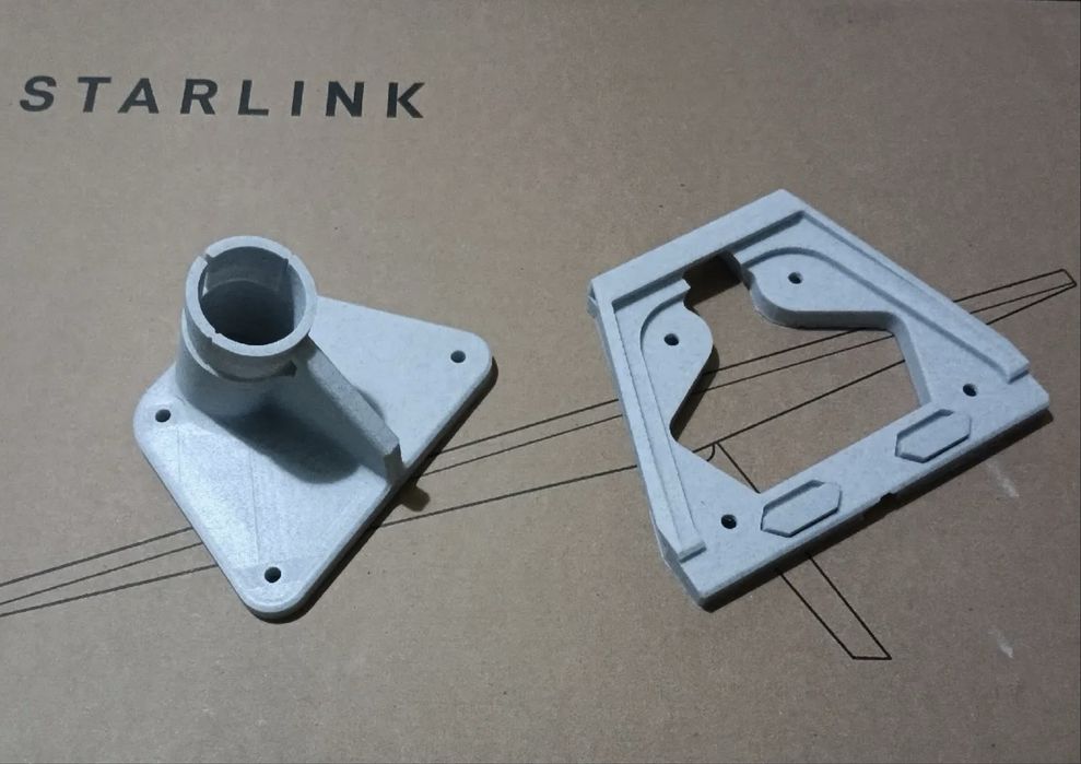 Комплект кріплення Starlink Gen 3 - встановлення на трубу