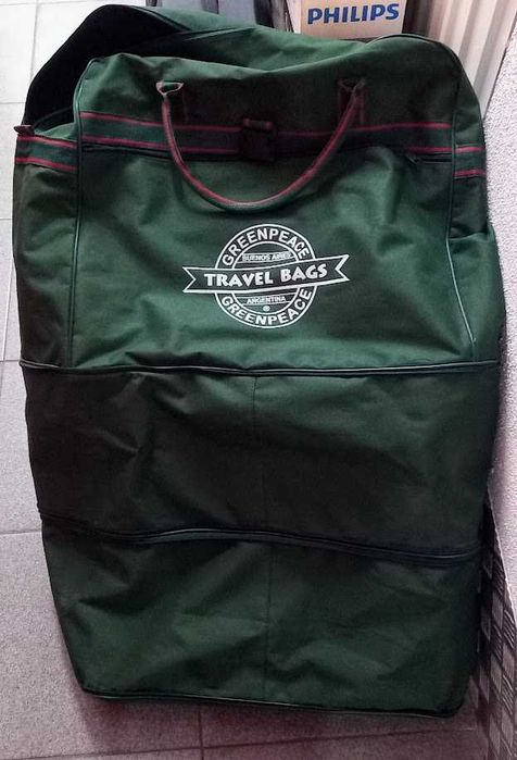 Saco de Viagem Grande com Rodas / Mala Expansível Greenpeace Travel Bags