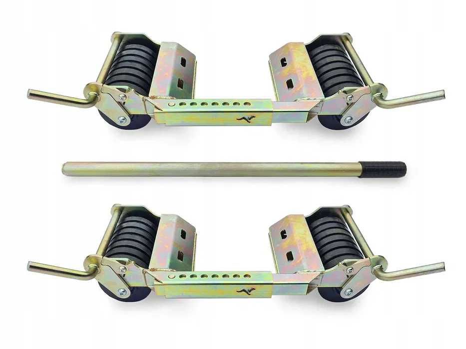 Wózek transportowy 3,5T rolka pod koła auta najazd, laweta, holownik