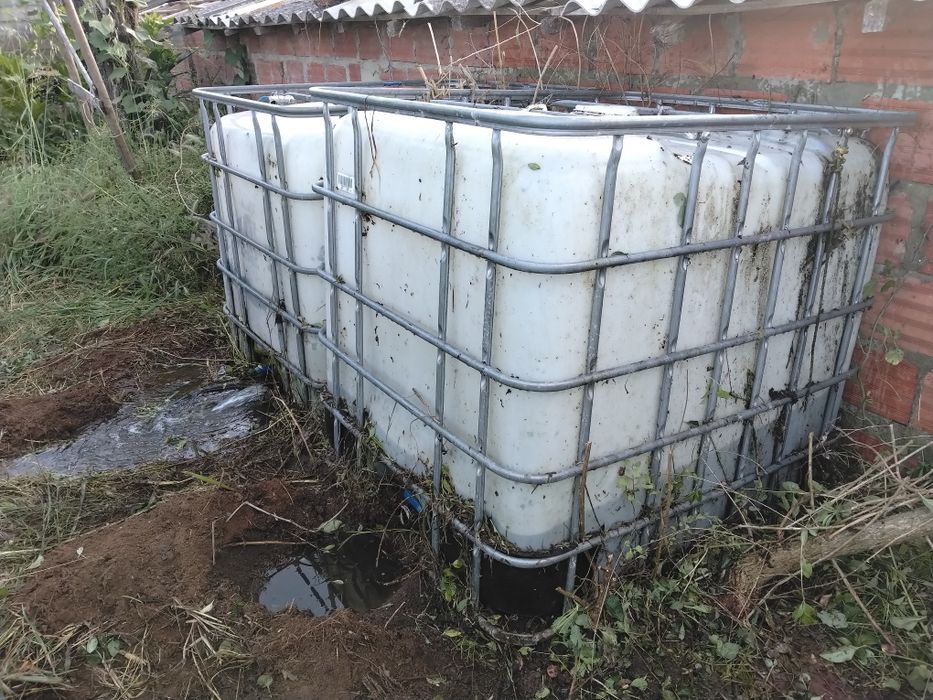Depósitos para água usados