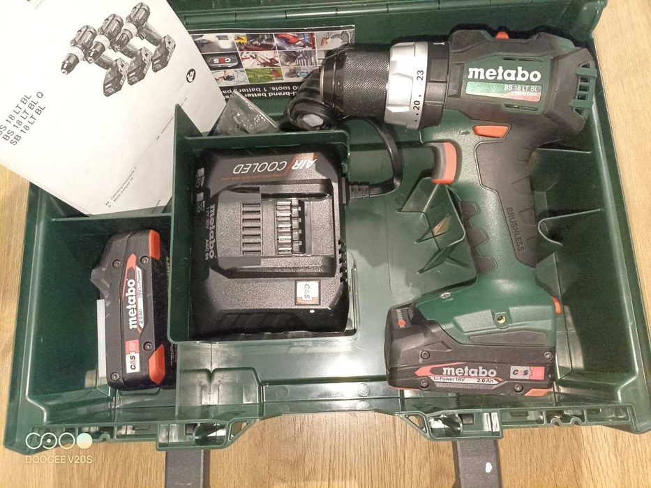Metabo 18V BS 18 LT BL Q. BS 18 LT BL Brushless Drill Driver