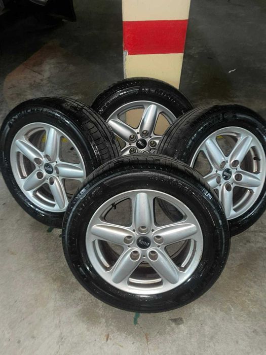 JANTES MINI 16” Com Pneus michelin como novos