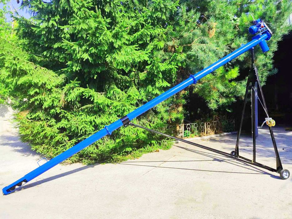 Шнековий погрузчик, гвинтовой конвейер, транспортер зерна, 108*2