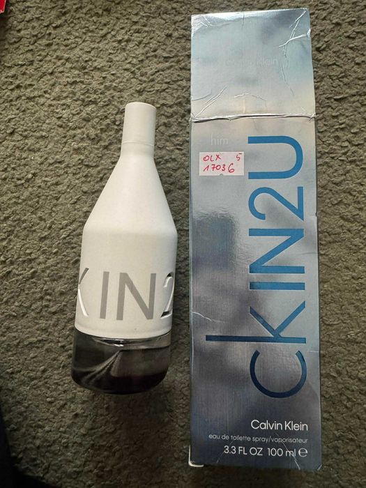 Perfumy Męskie Calvin Klein In2U Men 150ml woda toaletowa 17036