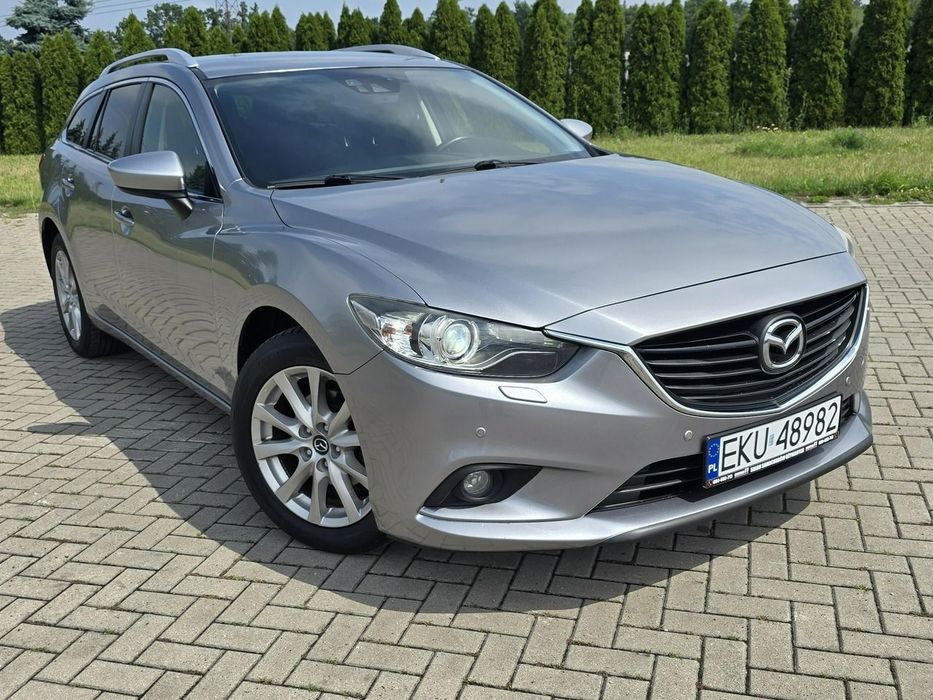 Mazda 6 2,0Benz Navigacja.Xenony.Ledy.Klimatr 2 str.Tempomat.Alu.Kredyt,