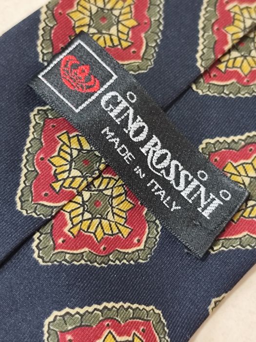 Gravata Antiga de Padrão Peculia (Vintage)