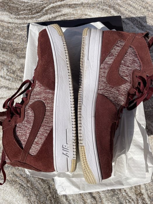 Nike Air Force 1 Ultraforce Mid PRM Dark Team Red – Rozmiar 43 EU