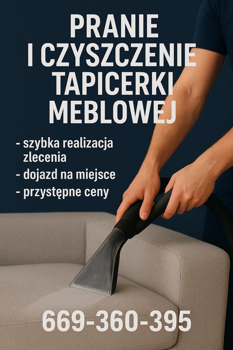 Pranie i czyszczenie tapicerki meblowej