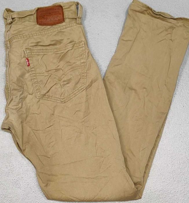 Wr) LEVI'S 511 oryginalne spodnie materiałowe Roz.28/32