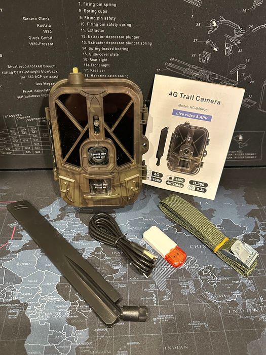 Suntek HC-940PRO-LI 4G 36MP 4K APP фотопастка заккумулятором 10000 mAh