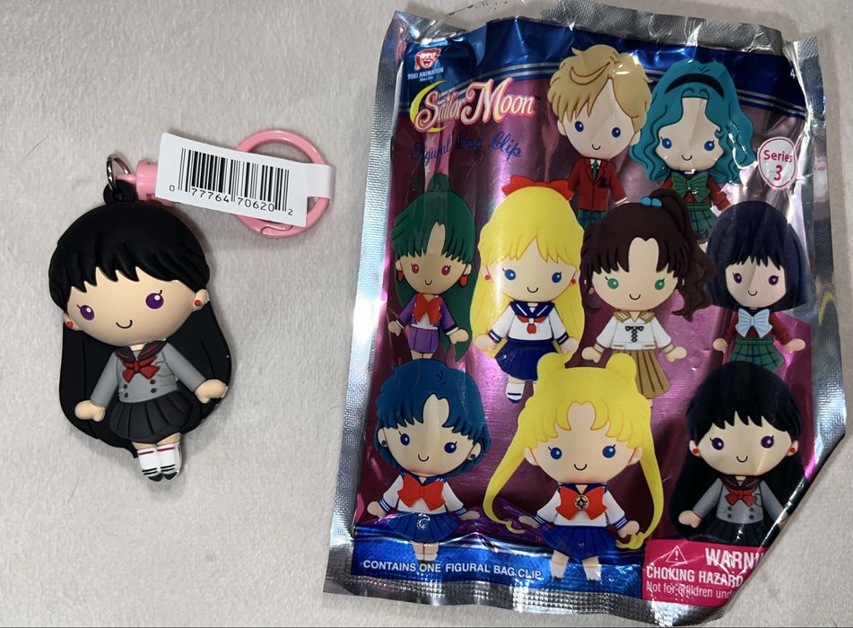 Figurka breloczek Rei Sailor Moon 3D Foam Bag Clip, series 3