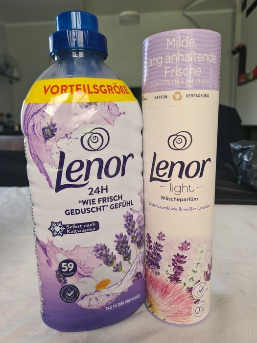 Lenor lawenda i perełki